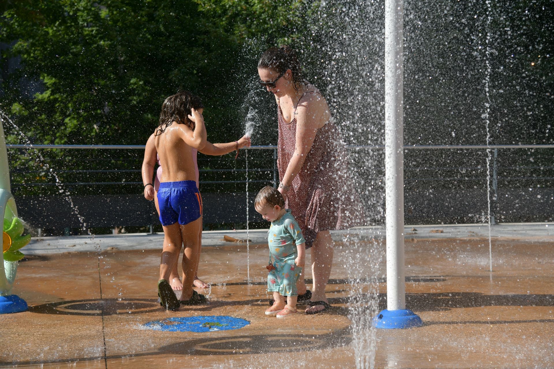 Jornada sofocante en el interior de Gipuzkoa