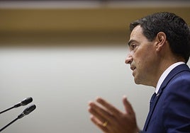 El lehendakari, Imanol Pradales, en el Parlamento Vasco.
