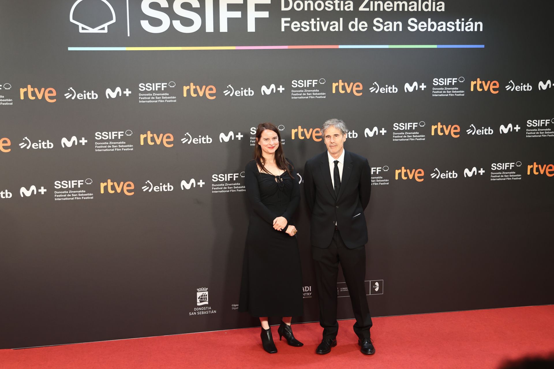 Alfombra roja de la gala inaugural del Zinemaldia