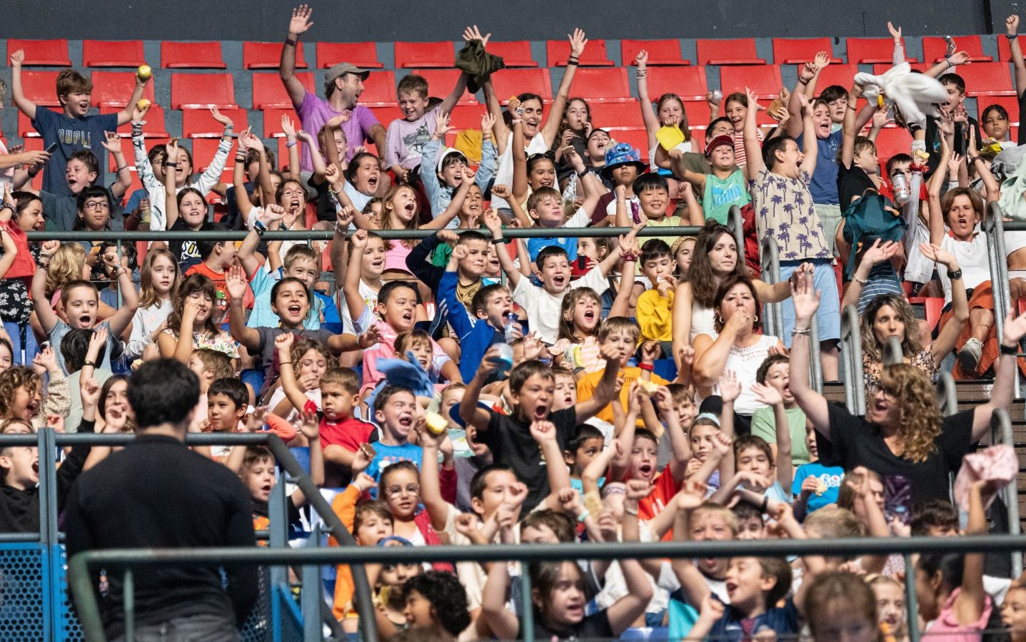 Los niños también disfrutan del cine