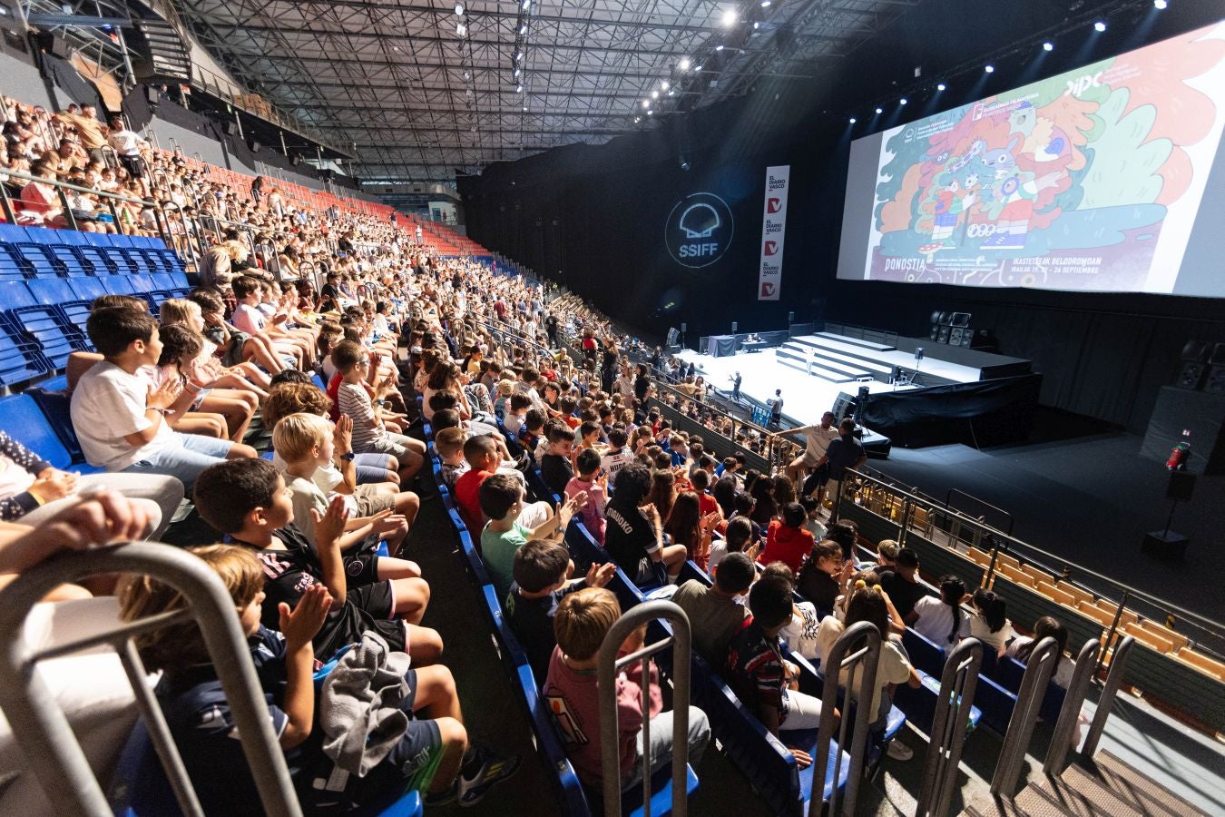 Los niños también disfrutan del cine