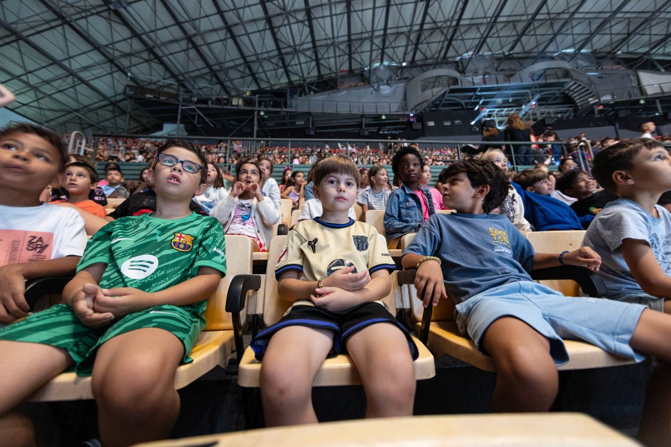 Los niños también disfrutan del cine