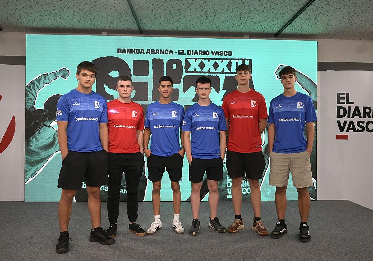 Anzizar, Albeniz, Paraguayo VII, Etxaniz, Goiburu e Ibarzabal juegan este sábado en Getaria.