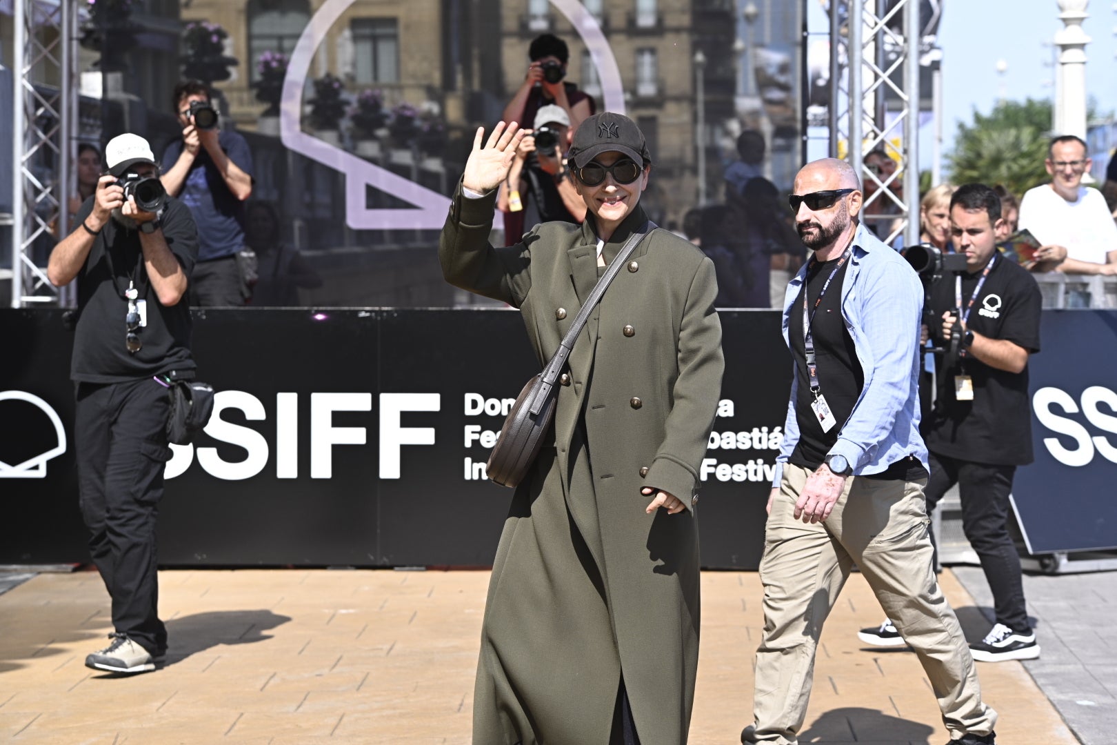 Juliette Binoche ya está en Donostia