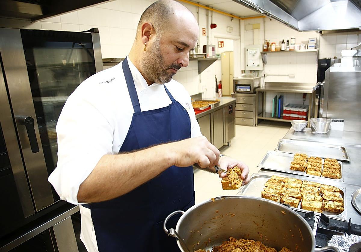 El cocinero grancanario Andrés Rodríguez.
