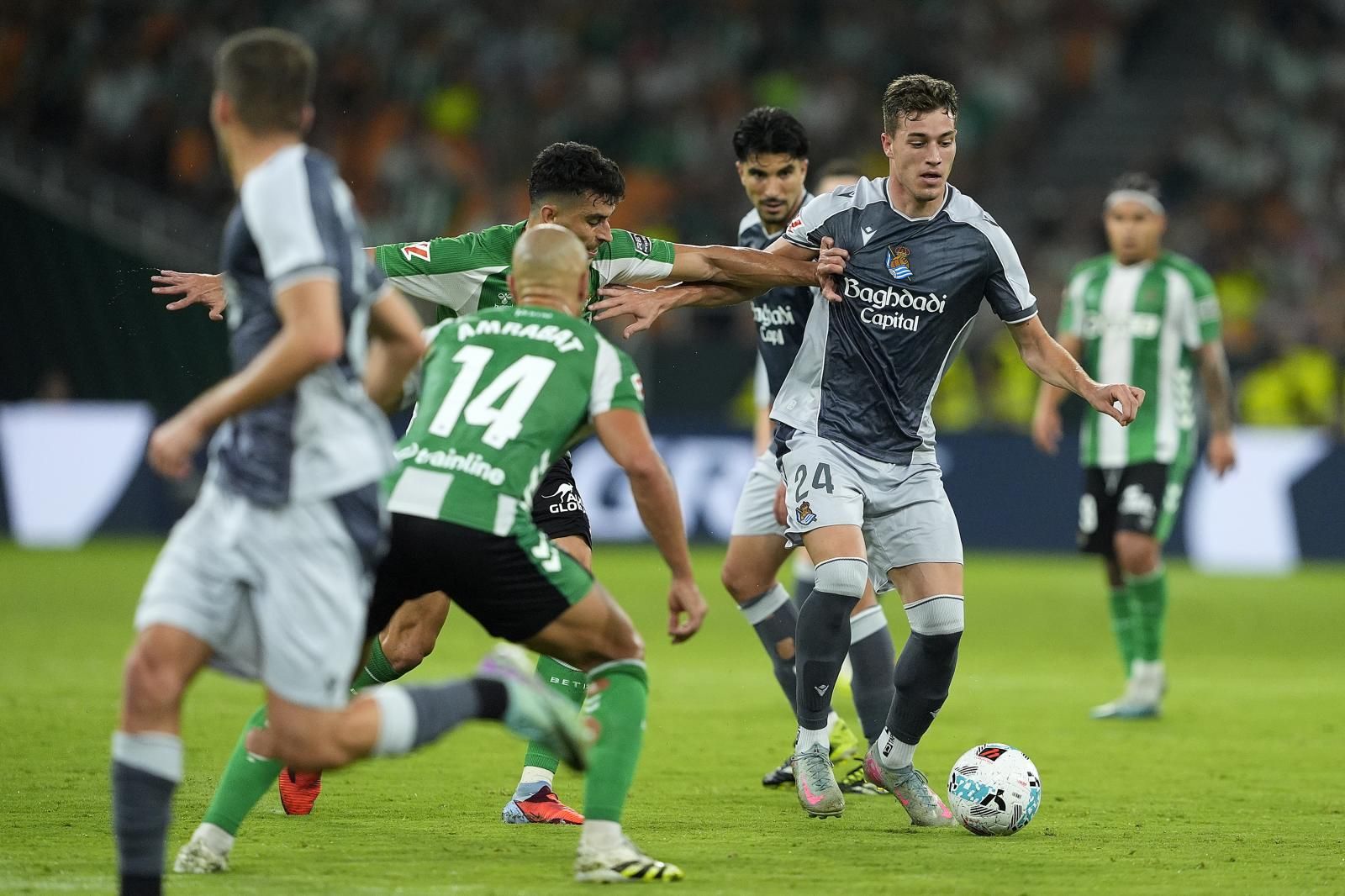 El Betis 3 - Real Sociedad 1, en imágenes