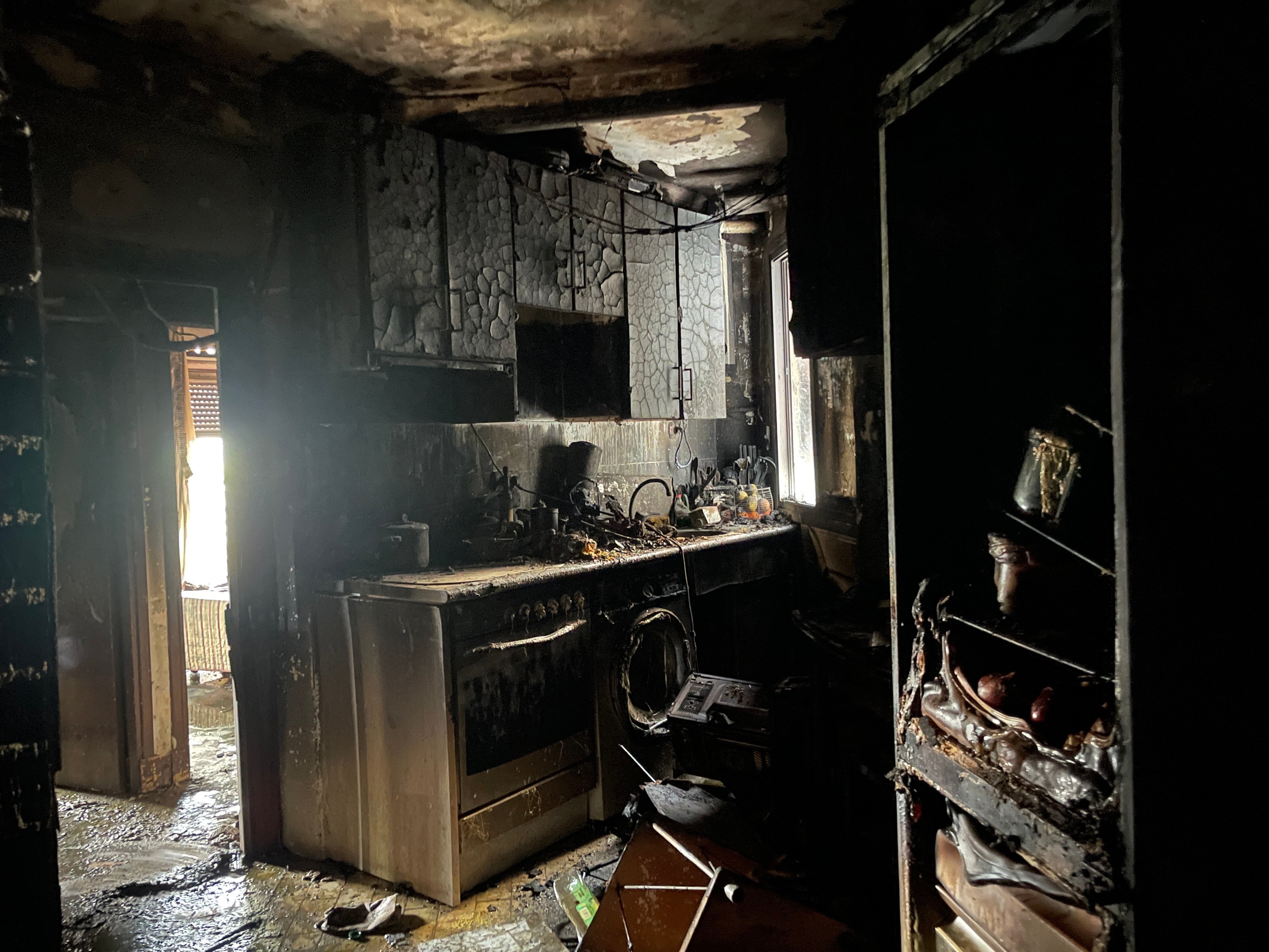 Incendio mortal en Donostia