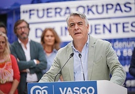 El presidente del PP en Euskadi, Javier de Andrés.