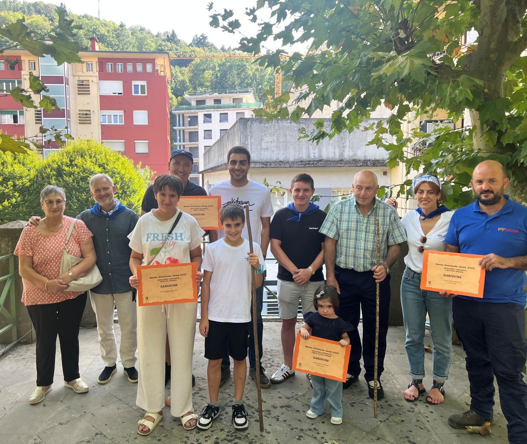 Santa Anastasia llena de vida Urretxu