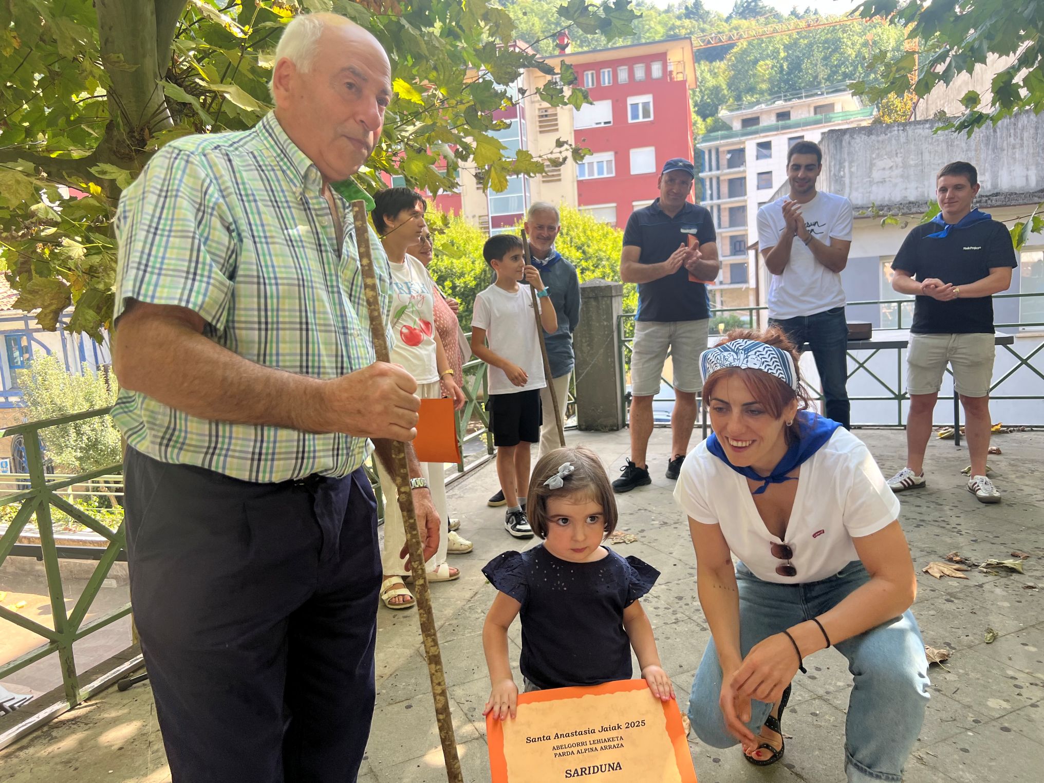Santa Anastasia llena de vida Urretxu