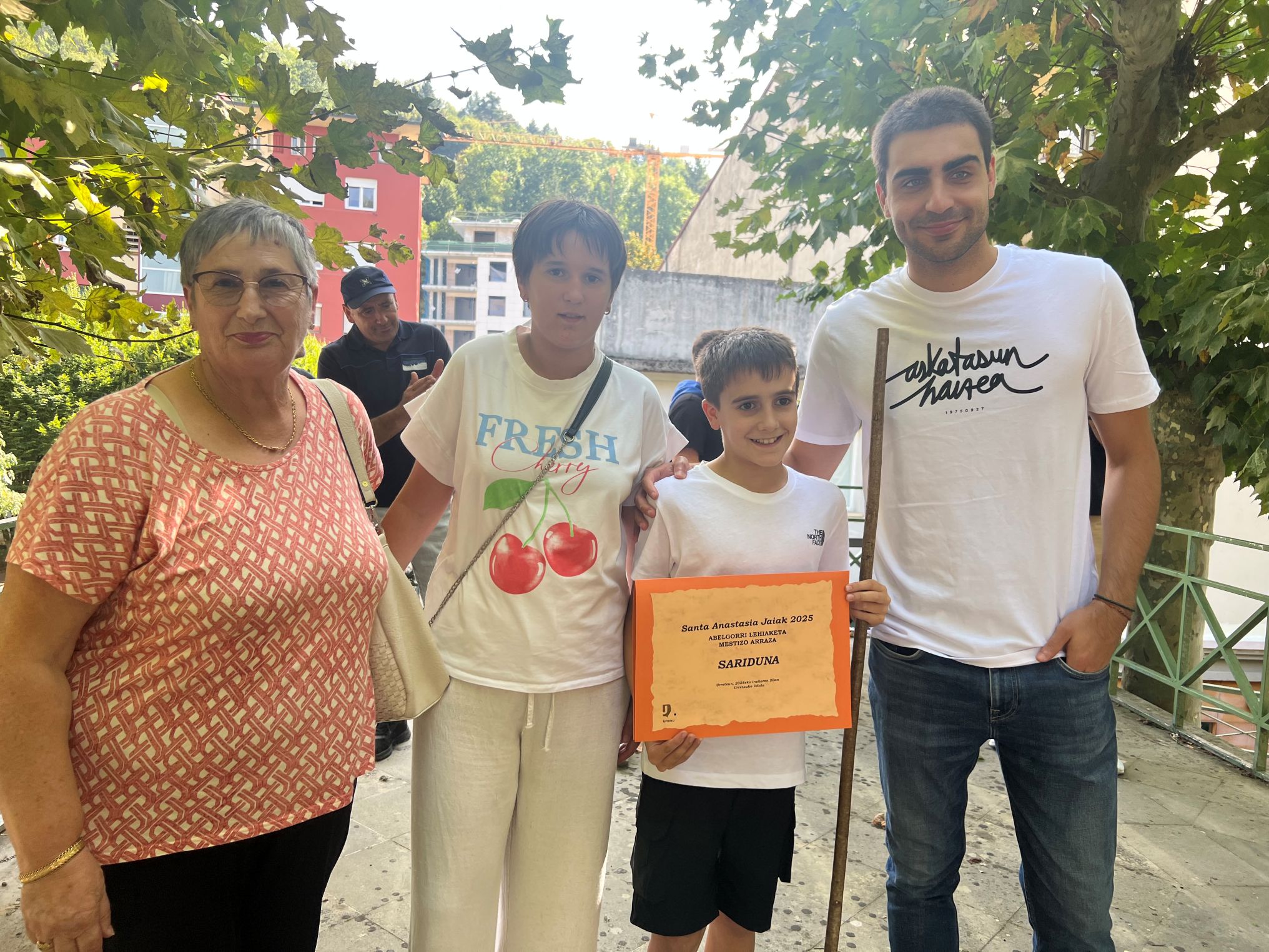 Santa Anastasia llena de vida Urretxu