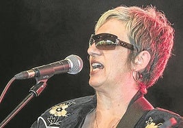 La cantante america Martha Fields actuará en Eibar el 12 de octubre.