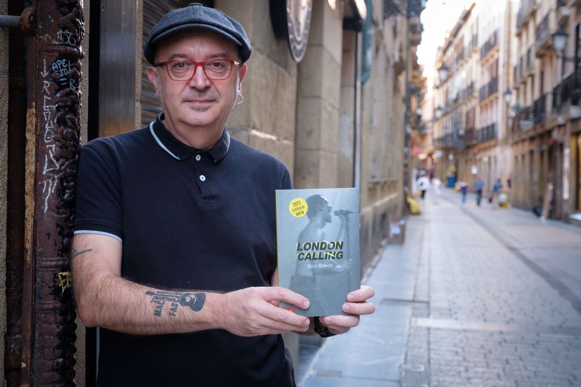 'London Calling' liburua argitaratu zuen 2024an Goio Ramosek Zubikarai Nobela Saria irabazi ondoren