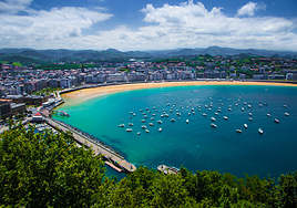 Dos turistas alquilan un apartamento por un mes en San Sebastián y se van a los 10 días: «Nos estábamos quedando sin planes»