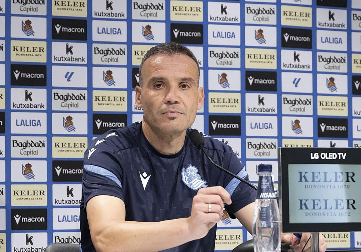 Sergio Francisco, en rueda de prensa