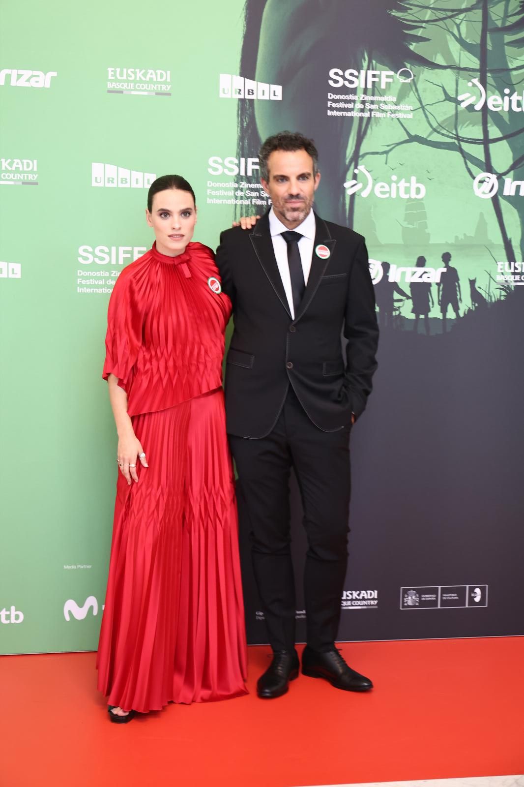 La alfombra roja de la Gala del Cine Vasco