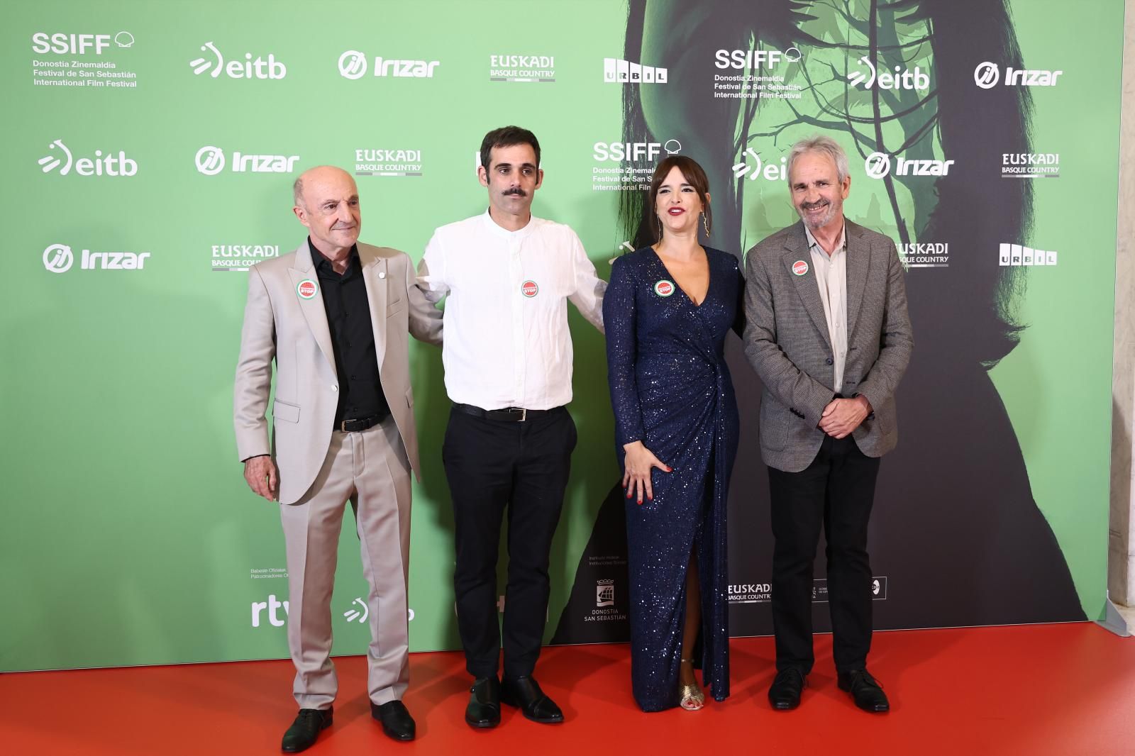La alfombra roja de la Gala del Cine Vasco