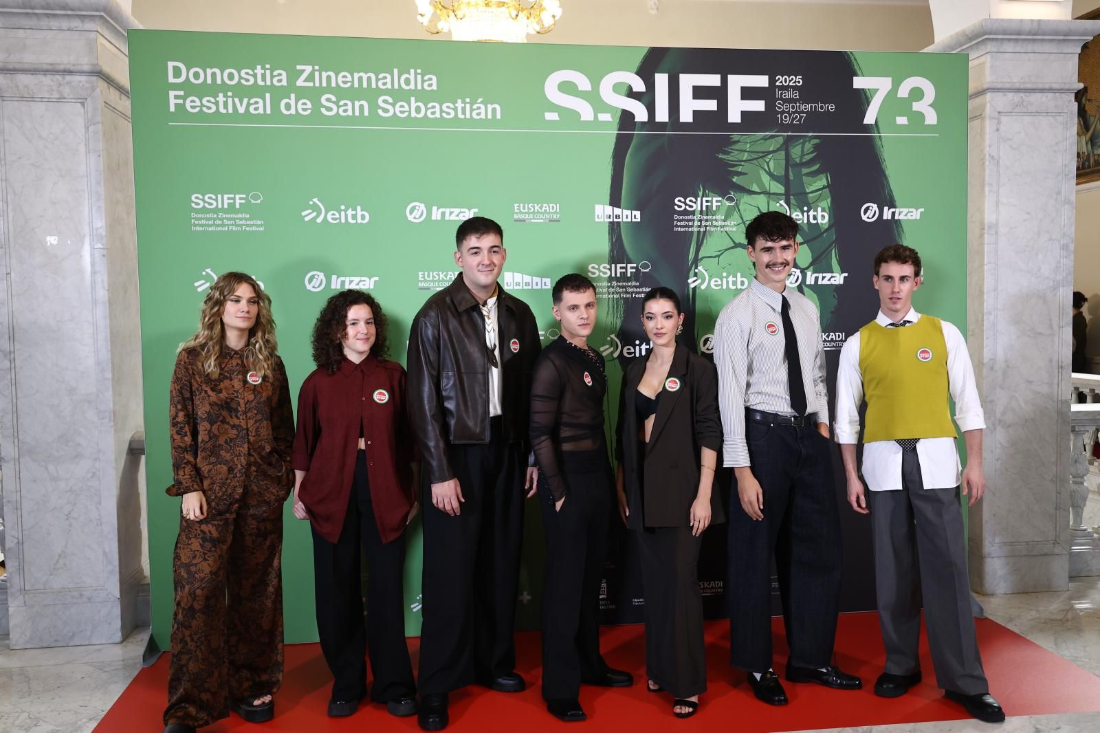 La alfombra roja de la Gala del Cine Vasco