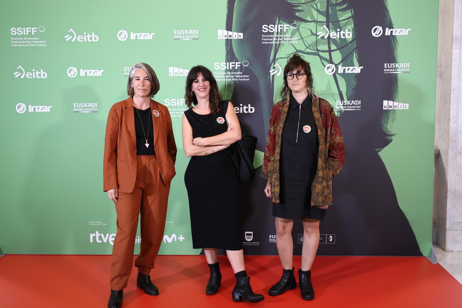 La alfombra roja de la Gala del Cine Vasco