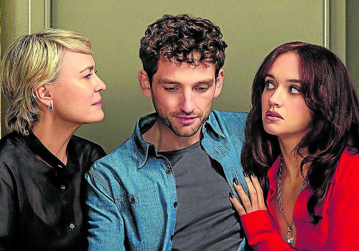 Los tres protagonistas de esta entretenida serie, en una escena.