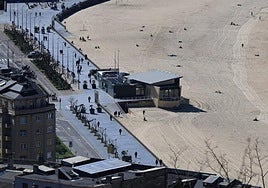 Edificio del Zmare, en el paseo de Zurriola.