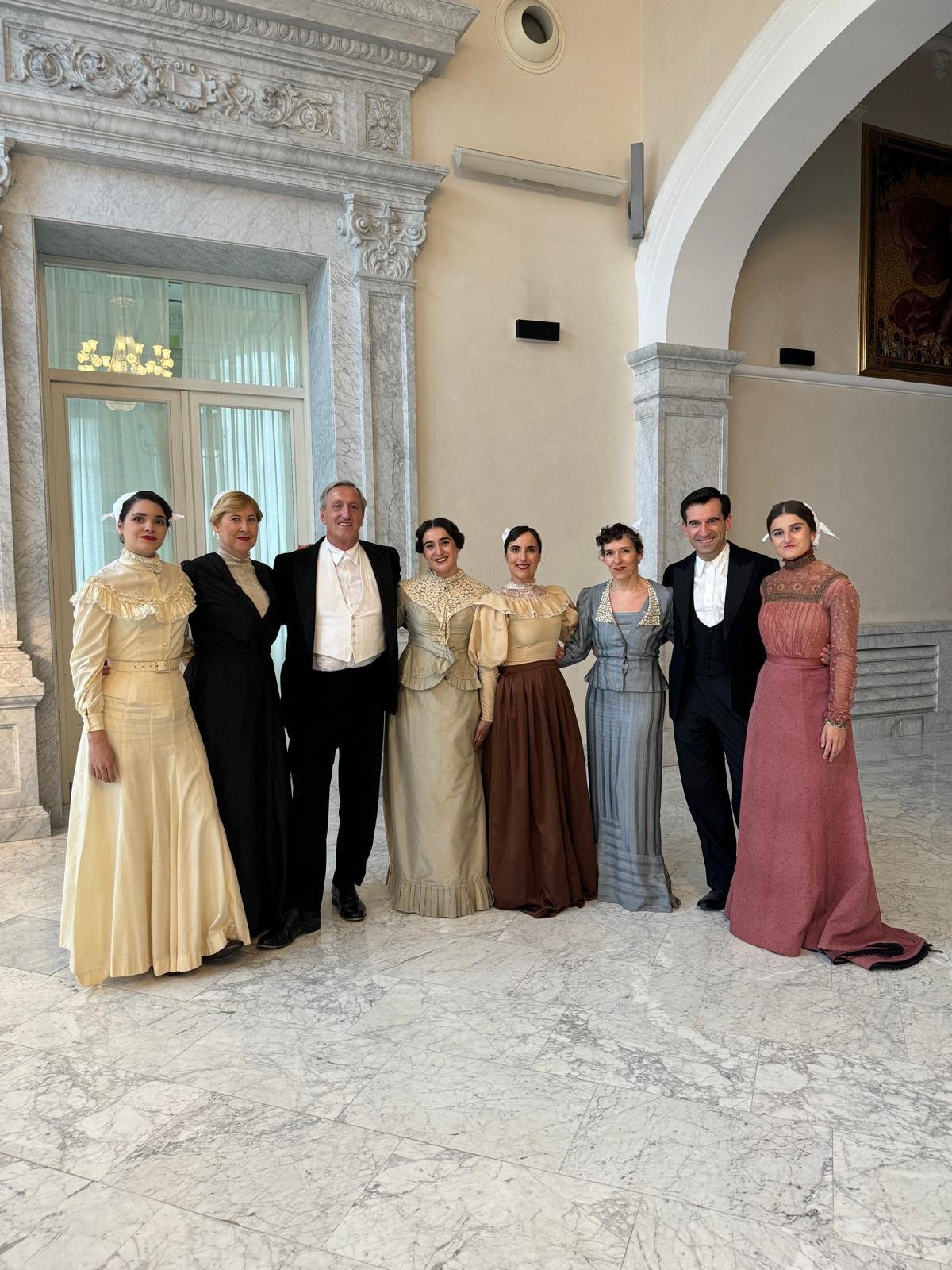 La coral Ganbara de Oñati en el Zinemaldia