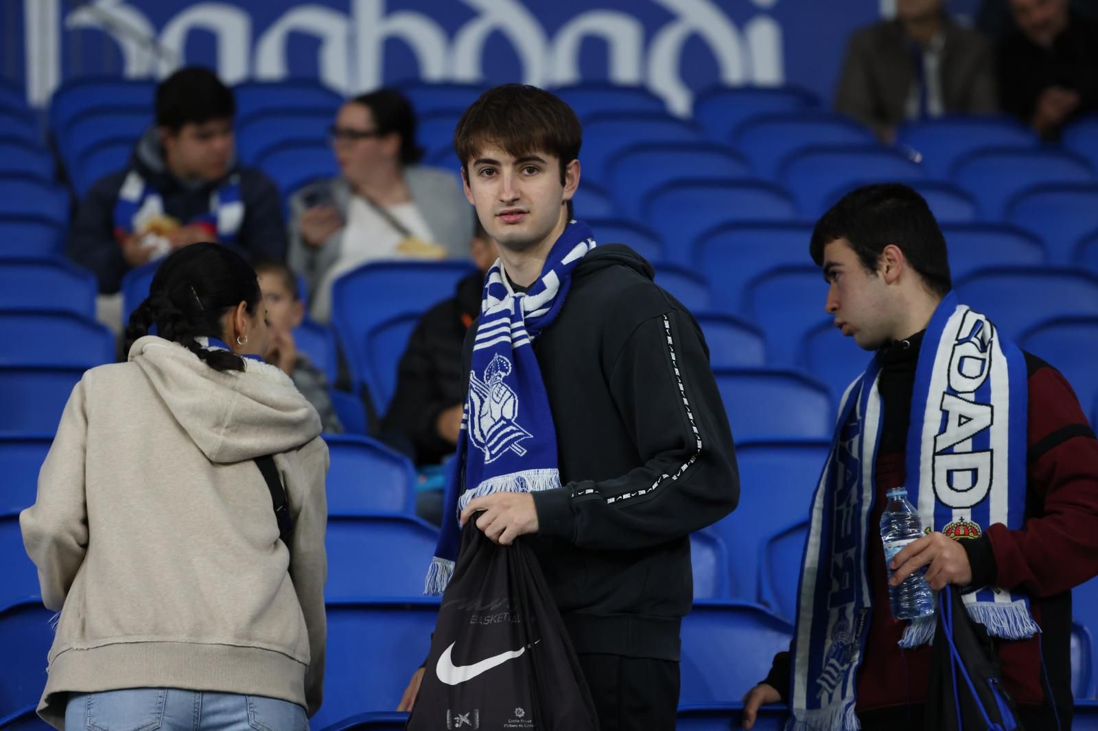 ¿Has estado en Anoeta? ¡Búscate en la grada!