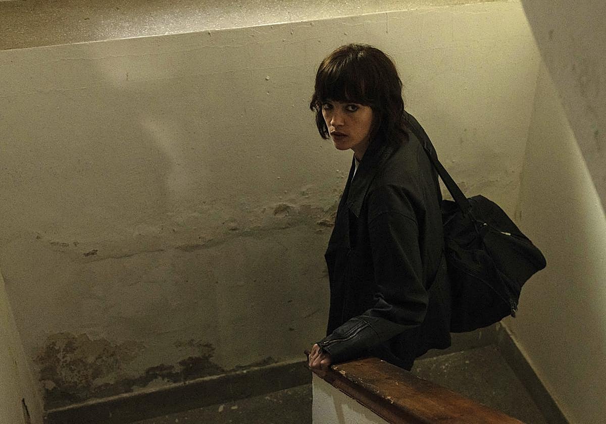 Susana Abaitua, en una escena de 'Un fantasma en la batalla'