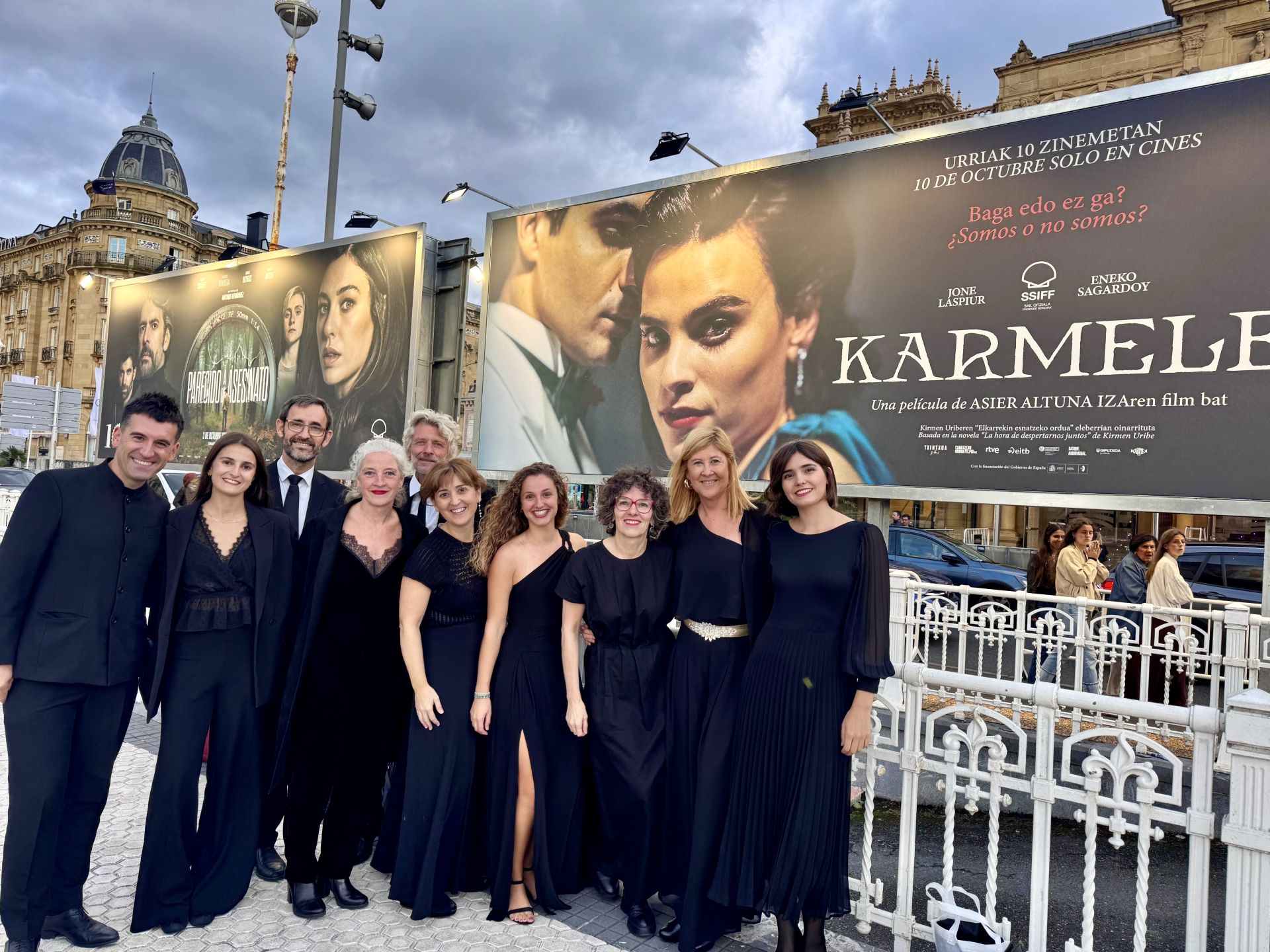 La coral Ganbara de Oñati en el Zinemaldia