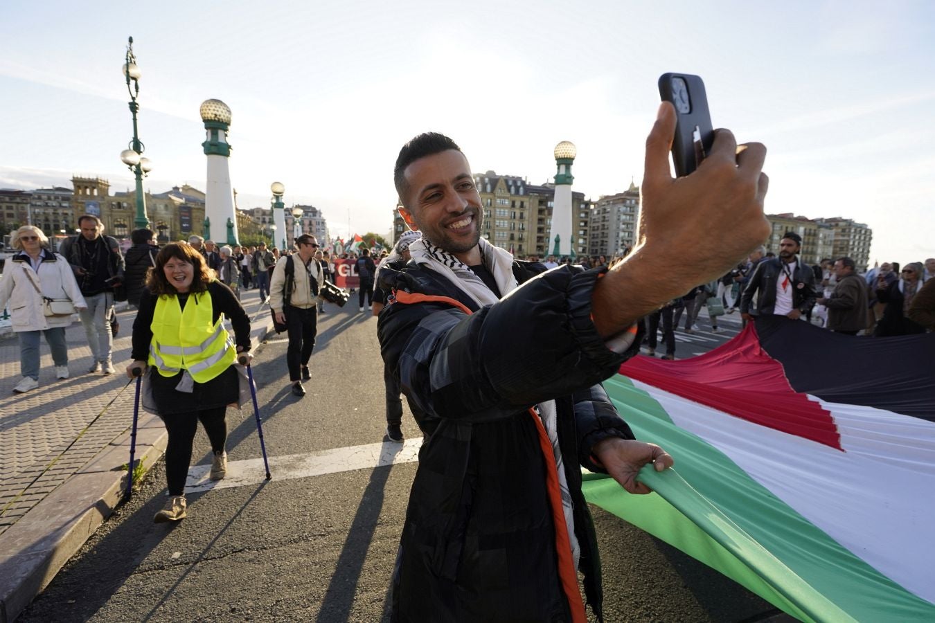 Clamor en Donostia en contra del genocidio de Gaza