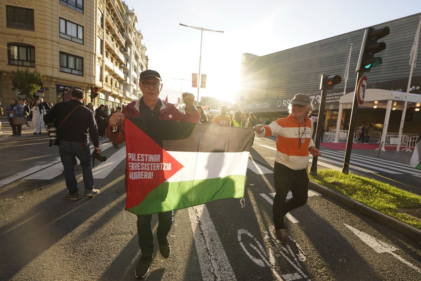 Clamor en Donostia en contra del genocidio de Gaza