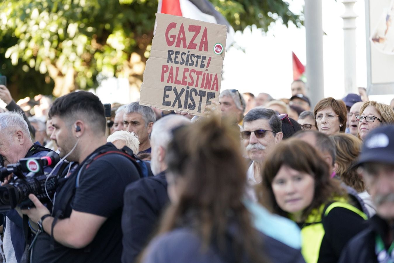 Clamor en Donostia en contra del genocidio de Gaza