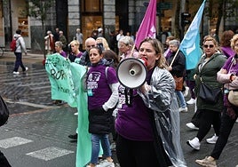 Trabajadoras de las residencias de Gipuzkoa, contra la precariedad laboral