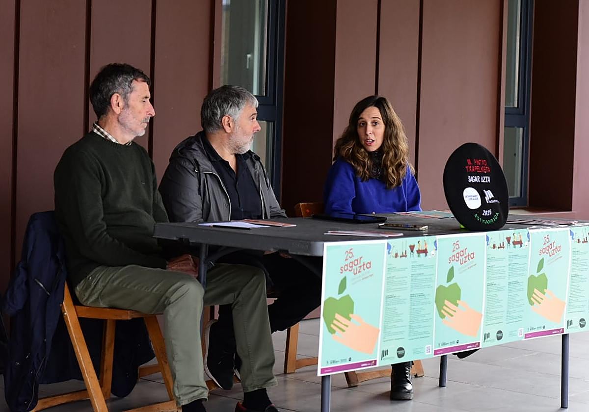 La presentación del programa de Udazken Zaporez fue ayer en Erribera.