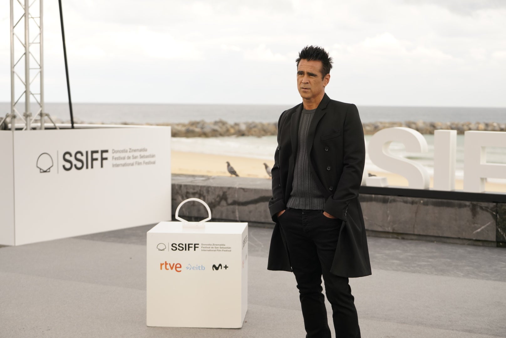 Colin Farrell presenta en Donostia &#039;Ballad of a Small Player&#039;