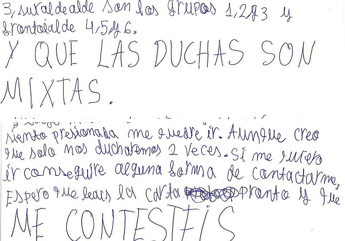 Estas son las cartas que destapan lo sucedido en Bernedo: «Las monitoras hacían topless en la piscina»