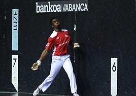 Xhoe Lazkoz, en una edición anterior del Torneo Bankoa ABANCA-DV.