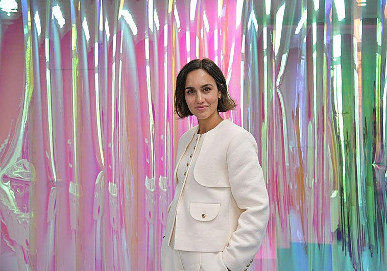 Megan Montaner, que presentó este miércoles la película.