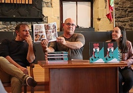 Kepa Etxeberria, Jon Gaztelumendi eta Garazi Urdanpilleta.