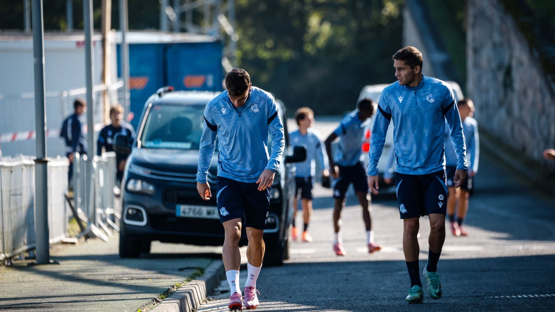 Sol y buen humor para enfrentarse al Barcelona