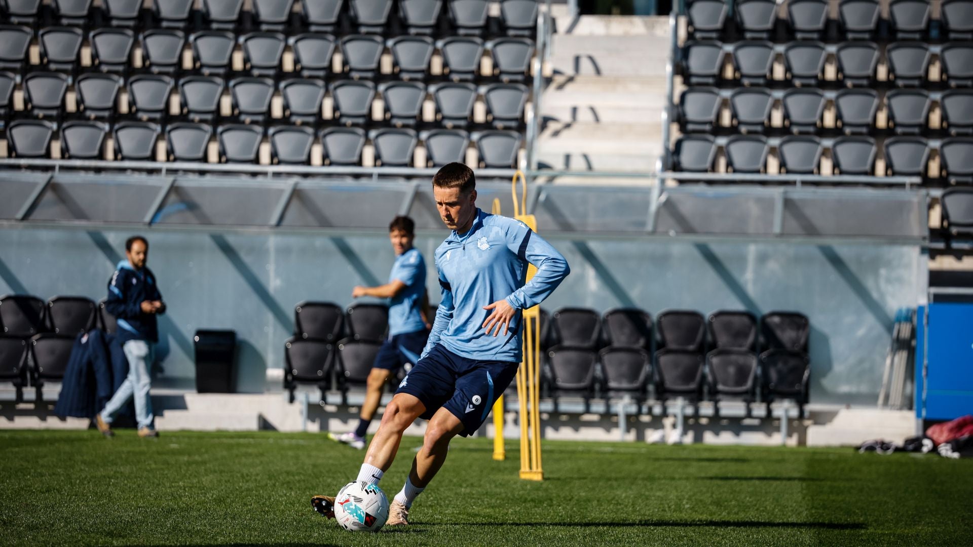 Sol y buen humor para enfrentarse al Barcelona