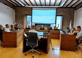 Momento de la votación a las ordenanzas fiscales.