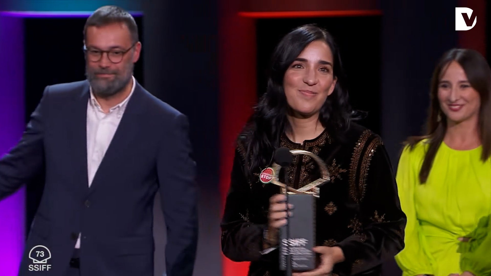 Así ha sido la entrega de la Concha de Oro a la película 'Los domingos' en el Zinemaldia 2025