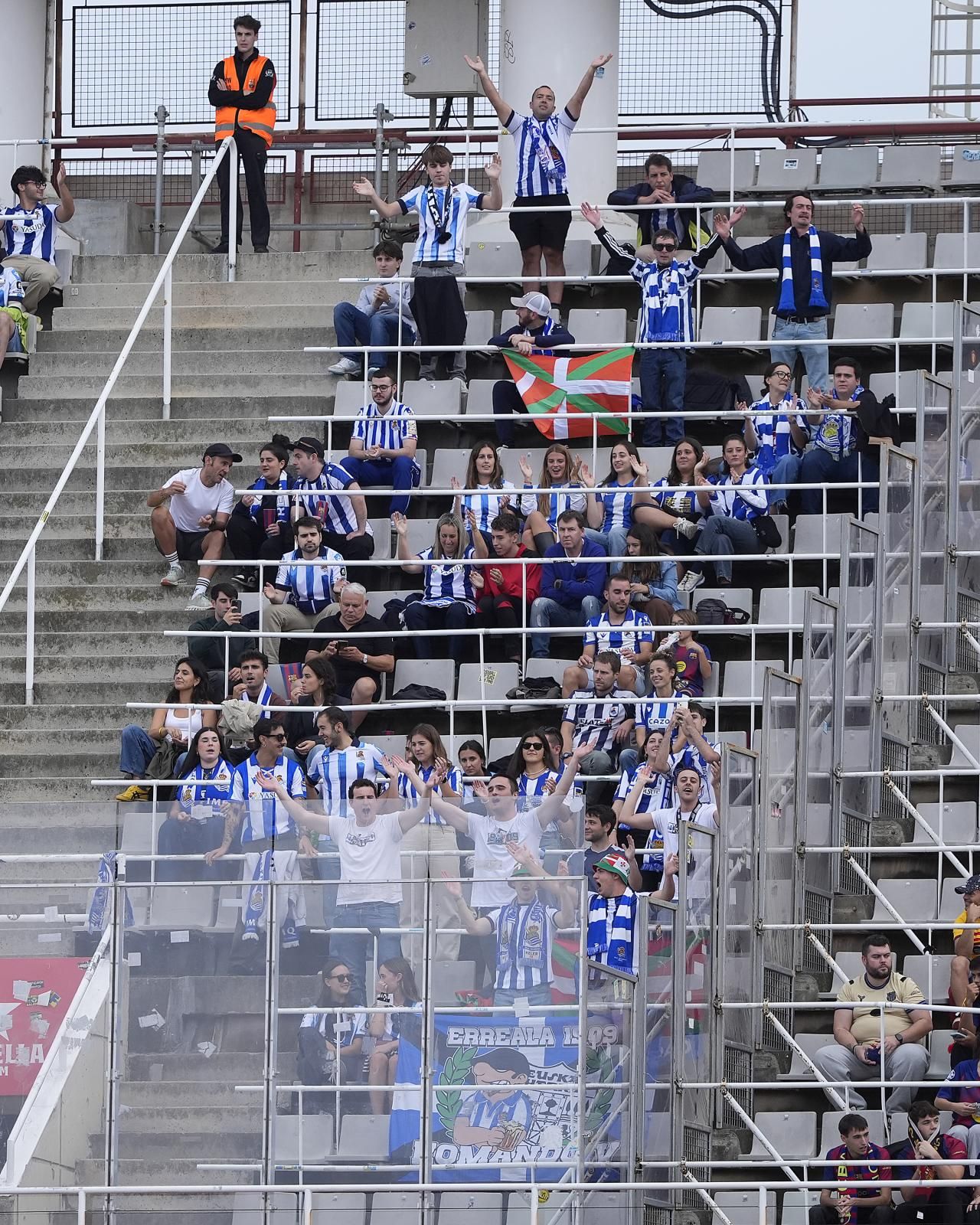 Las imágenes del partido Barça-Real Sociedad
