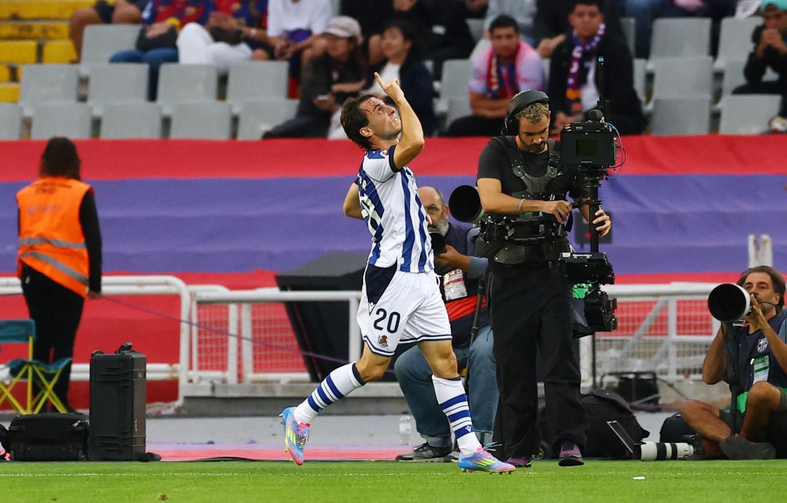 Las imágenes del partido Barça-Real Sociedad