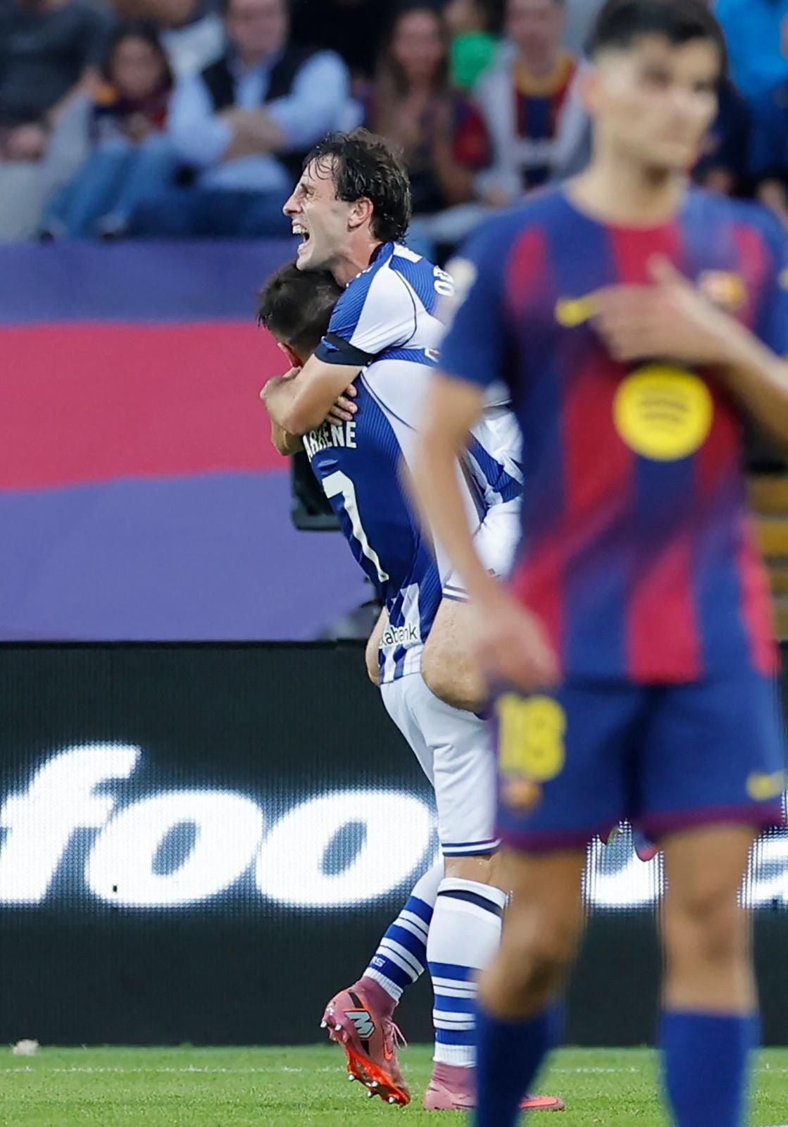 Las imágenes del partido Barça-Real Sociedad