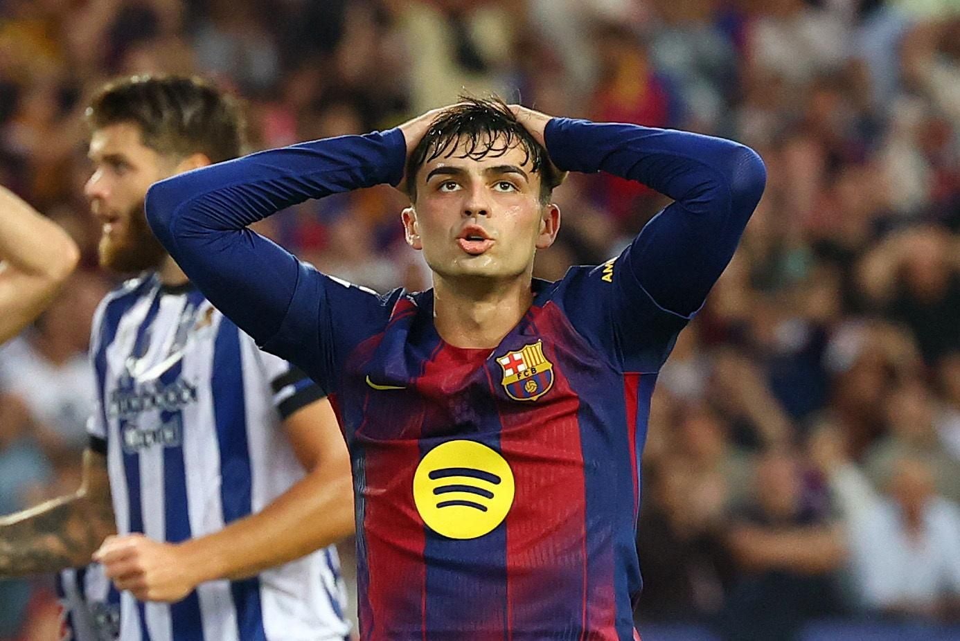 Las imágenes del partido Barça-Real Sociedad