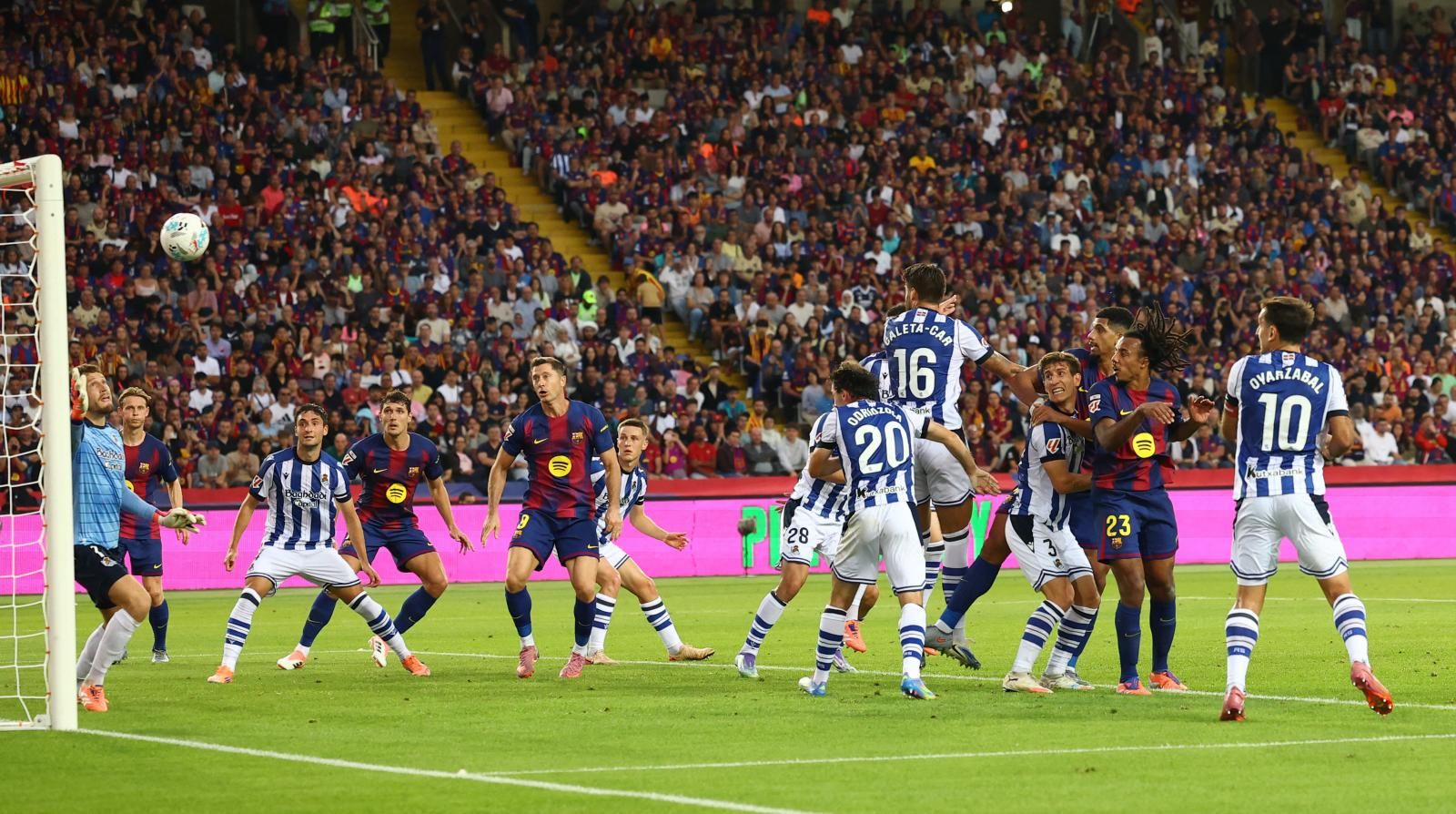 Las imágenes del partido Barça-Real Sociedad