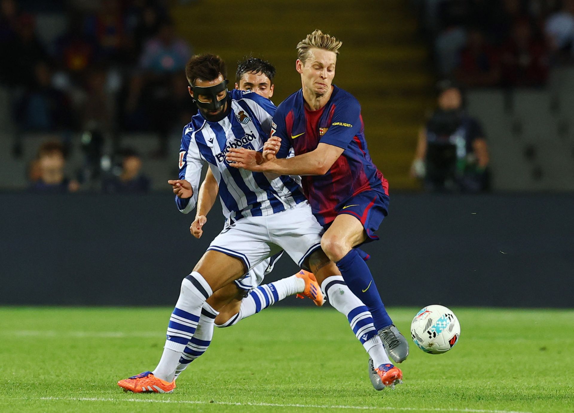 Las imágenes del partido Barça-Real Sociedad