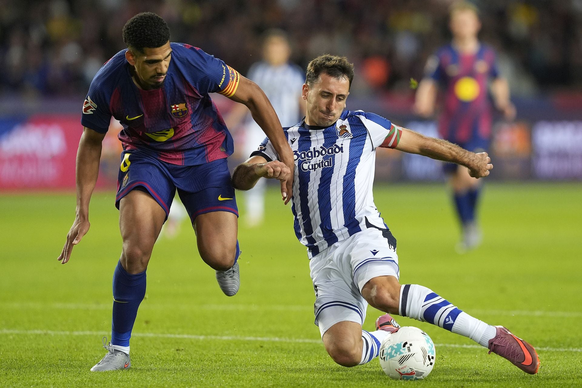 Las imágenes del partido Barça-Real Sociedad